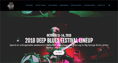 Desktop Screenshot of deepbluesfest.com